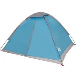 vidaXL Tienda de campaña iglú para 2 personas impermeable Azul