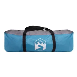 vidaXL Tienda de campaña iglú para 2 personas impermeable Azul