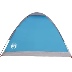 vidaXL Tienda de campaña iglú para 2 personas impermeable Azul