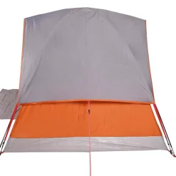 vidaXL Actividades Al Aire Libre-Tienda de campaña iglú para 2 personas impermeable naranja