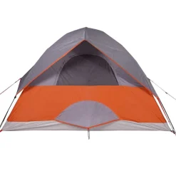 vidaXL Actividades Al Aire Libre-Tienda de campaña iglú para 2 personas impermeable naranja