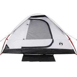 vidaXL Tienda de campaña iglú 2 personas tela opaca impermeable Blanco Online
