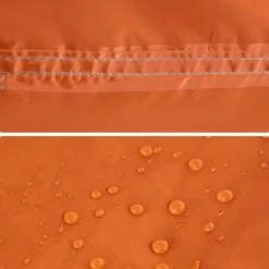 vidaXL Tienda de campaña iglú 4 personas apertura rápida gris/naranja Gris y naranja