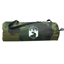 vidaXL Tienda de campaña iglú para 2 personas impermeable Camuflaje