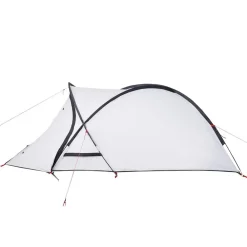 vidaXL Tienda de campaña iglú 2 personas tela opaca impermeable blanco Blanco opaco Online