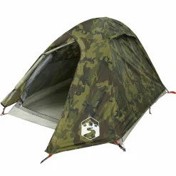 vidaXL Tienda de campaña iglú para 2 personas impermeable Camuflaje Discount
