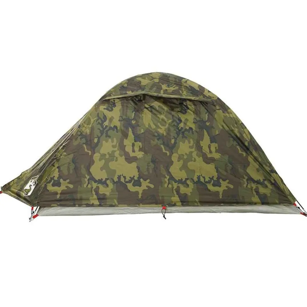 vidaXL Tienda de campaña iglú para 2 personas impermeable Camuflaje Discount