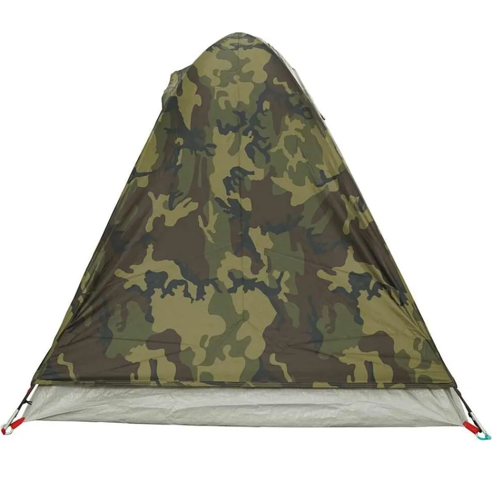 vidaXL Tienda de campaña iglú para 2 personas impermeable Camuflaje Discount