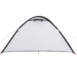 vidaXL Actividades Al Aire Libre-Tienda de campaña iglú 4 personas tela opaca impermeable blanco