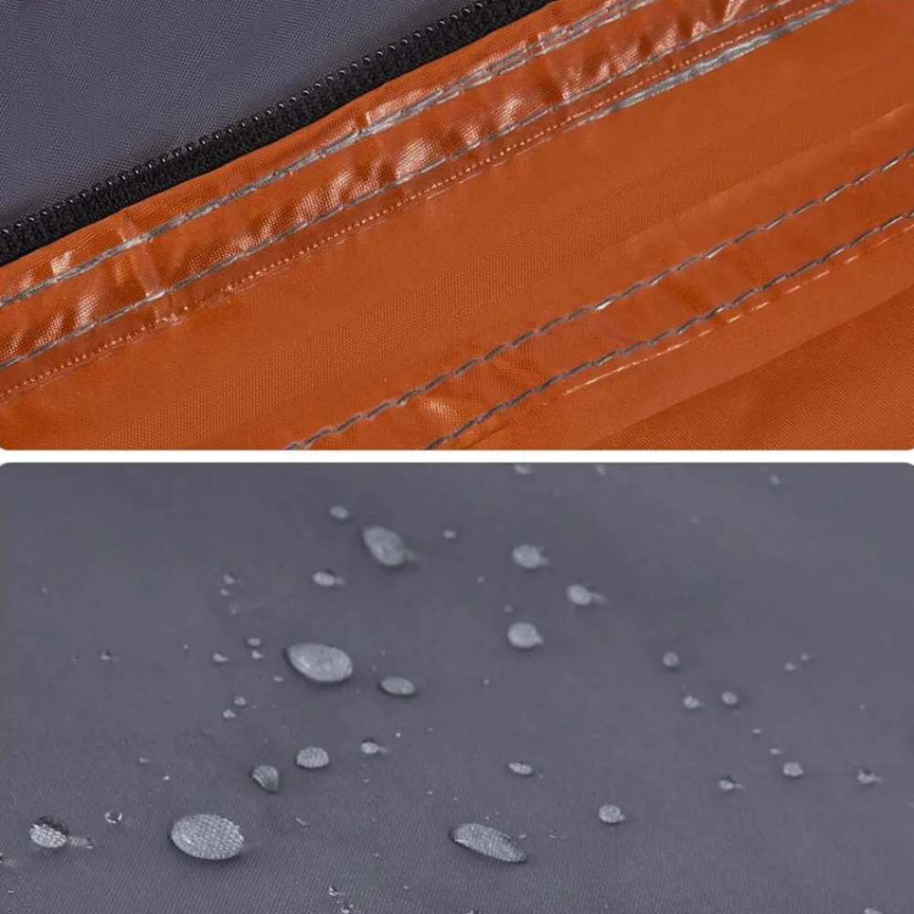 vidaXL Tienda de campaña iglú 3 personas apertura rápida gris/naranja Gris y naranja Discount