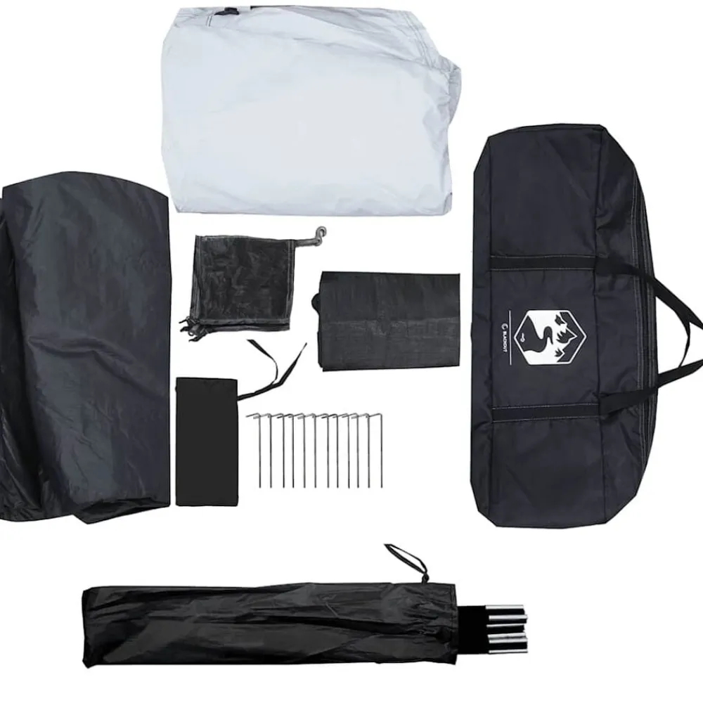vidaXL Actividades Al Aire Libre-Tienda de campaña iglú 4 personas tela opaca impermeable