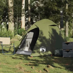 vidaXL Actividades Al Aire Libre-Tienda de campaña iglú para 2 personas impermeable