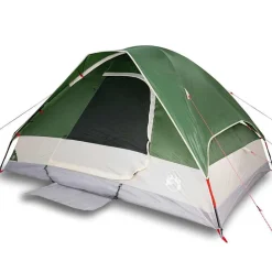 vidaXL Tienda de campaña iglú para 2 personas impermeable Verde Clearance