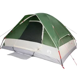 vidaXL Tienda de campaña iglú para 2 personas impermeable Verde Clearance