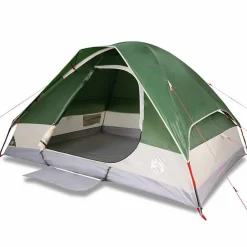 vidaXL Tienda de campaña iglú para 2 personas impermeable Verde Clearance