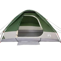 vidaXL Tienda de campaña iglú para 2 personas impermeable Verde Clearance