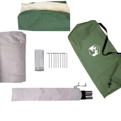 vidaXL Actividades Al Aire Libre-Tienda de campaña iglú para 2 personas impermeable