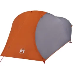 vidaXL Actividades Al Aire Libre-Tienda de campaña iglú para 4 personas impermeable naranja