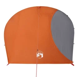 vidaXL Actividades Al Aire Libre-Tienda de campaña iglú para 4 personas impermeable naranja