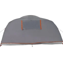 vidaXL Actividades Al Aire Libre-Tienda de campaña iglú para 4 personas impermeable naranja