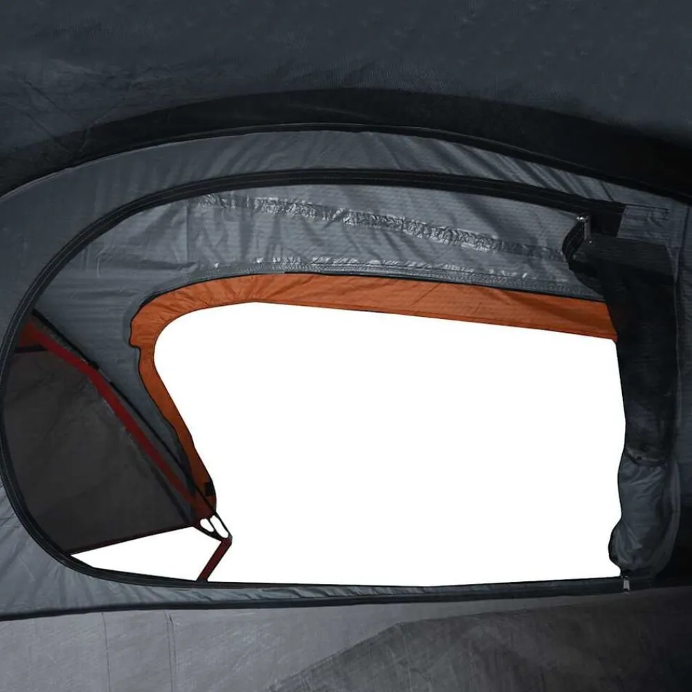 vidaXL Tienda de campaña iglú para 1 persona impermeable Naranja Clearance