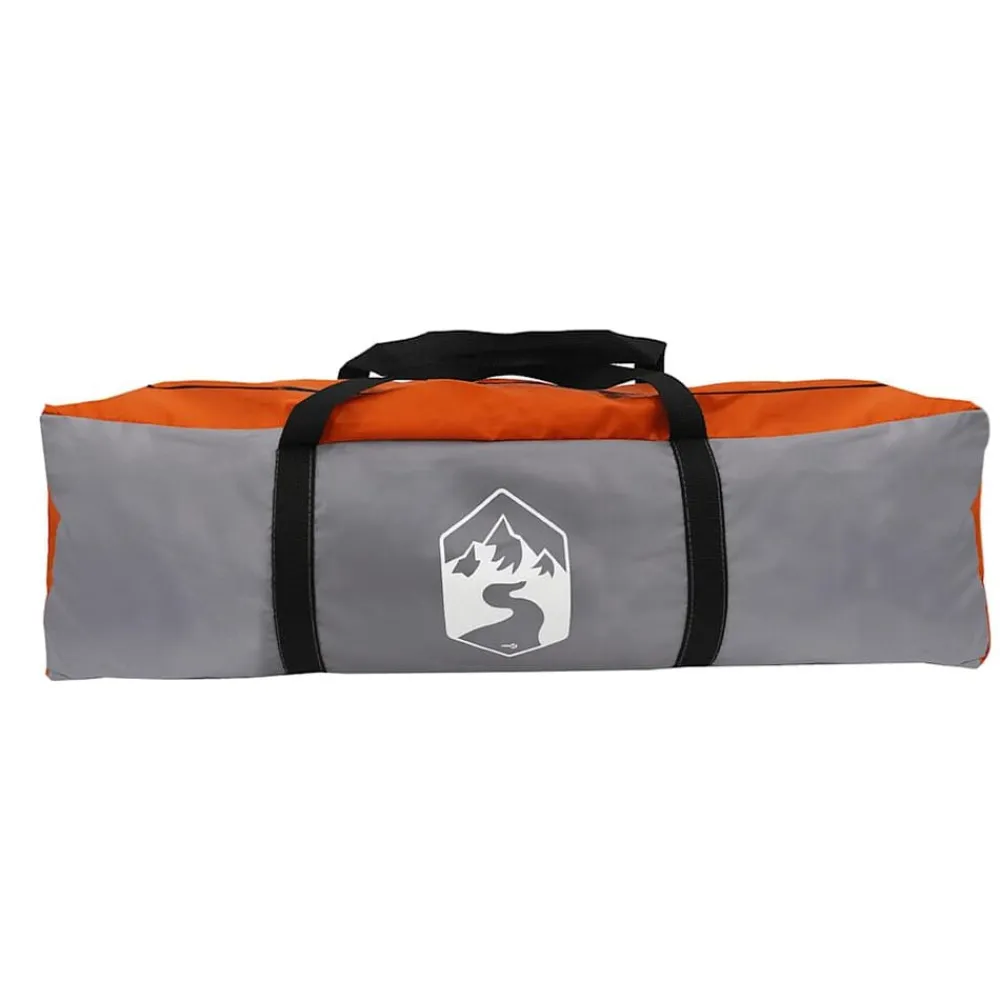 vidaXL Tienda de campaña iglú para 1 persona impermeable Naranja Clearance