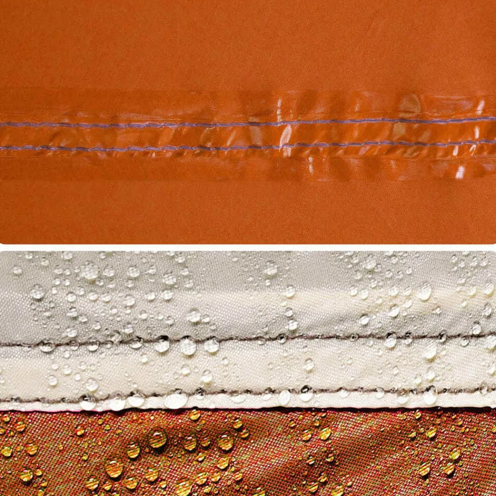 vidaXL Tienda de campaña iglú para 1 persona impermeable Naranja Clearance