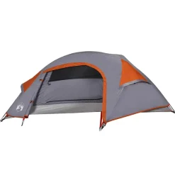 vidaXL Tienda de campaña iglú para 1 persona impermeable Naranja Clearance