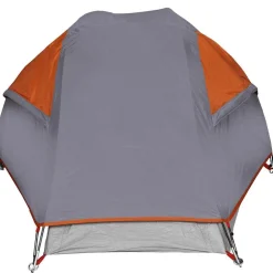 vidaXL Tienda de campaña iglú para 1 persona impermeable Naranja Clearance