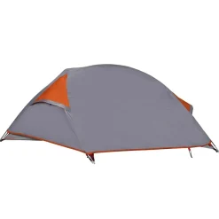 vidaXL Tienda de campaña iglú para 1 persona impermeable Naranja Clearance