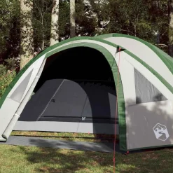 vidaXL Actividades Al Aire Libre-Tienda de campaña iglú para 4 personas impermeable