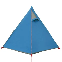 vidaXL Tienda de campaña iglú para 2 personas impermeable Azul New