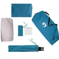vidaXL Actividades Al Aire Libre-Tienda de campaña iglú para 1 persona impermeable