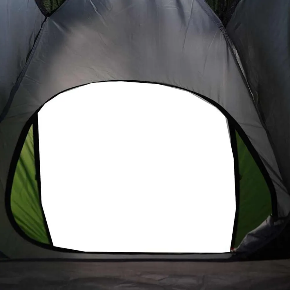 vidaXL Tienda de campaña iglú para 2 personas impermeable Verde Clearance