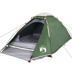 vidaXL Tienda de campaña iglú para 2 personas impermeable Verde Clearance