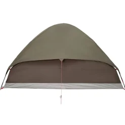 vidaXL Actividades Al Aire Libre-Tienda de campaña iglú para 2 personas impermeable marrón