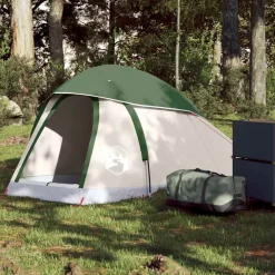 vidaXL Actividades Al Aire Libre-Tienda de campaña iglú para 1 persona impermeable