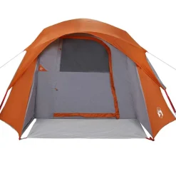 vidaXL Actividades Al Aire Libre-Tienda de campaña para 4 personas impermeable