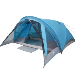 vidaXL Actividades Al Aire Libre-Tienda de campaña para 4 personas impermeable