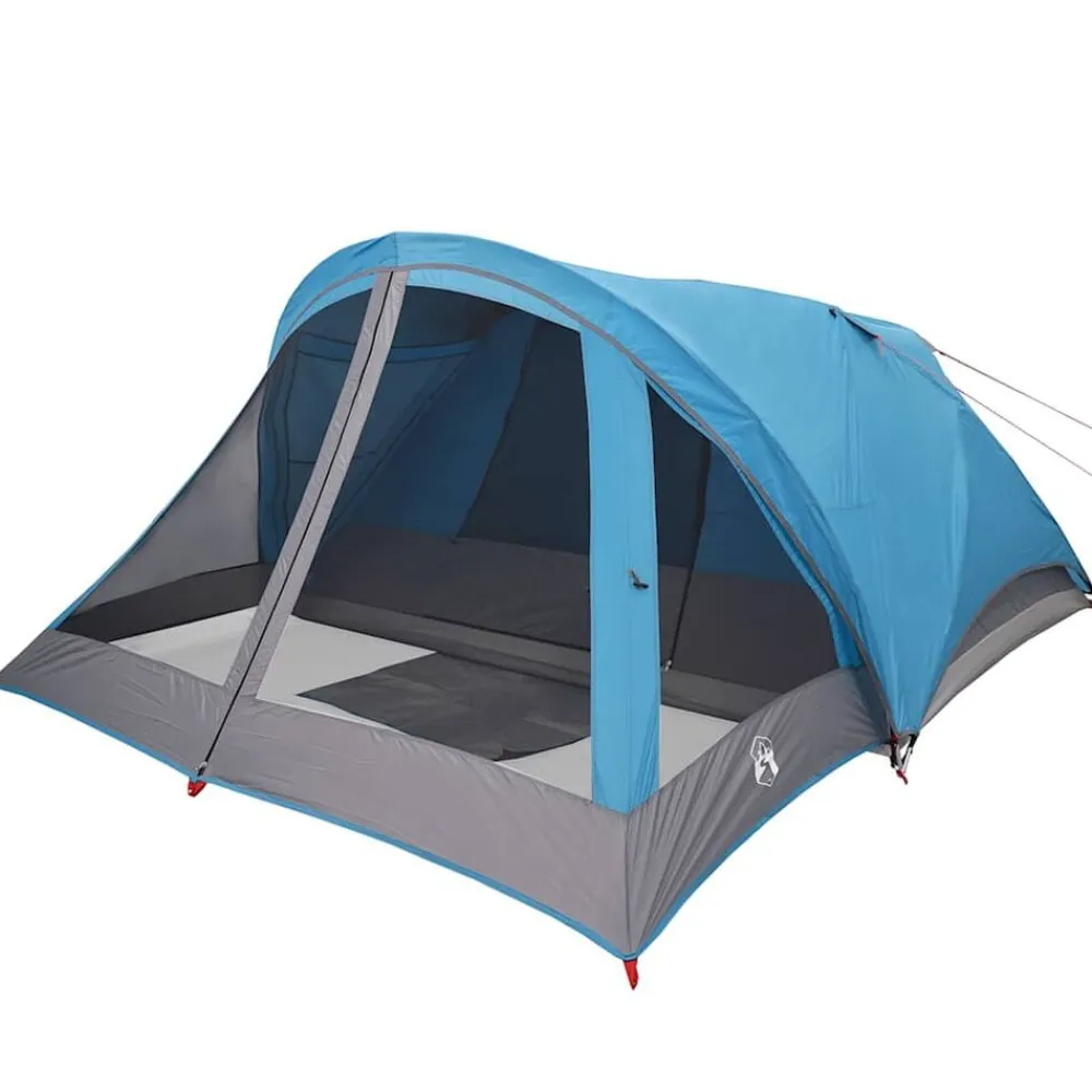 vidaXL Actividades Al Aire Libre-Tienda de campaña para 4 personas impermeable