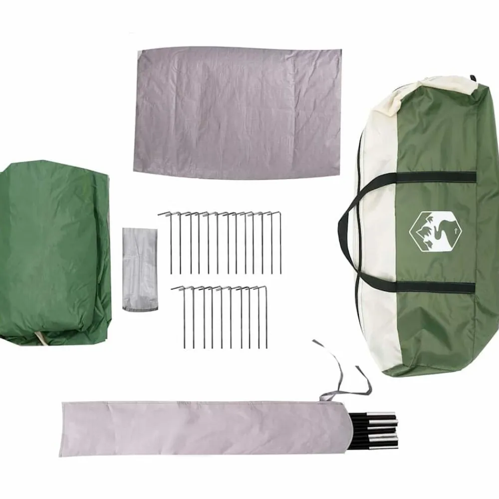 vidaXL Actividades Al Aire Libre-Tienda de campaña para 6 personas 425 x 396 x 222 cm