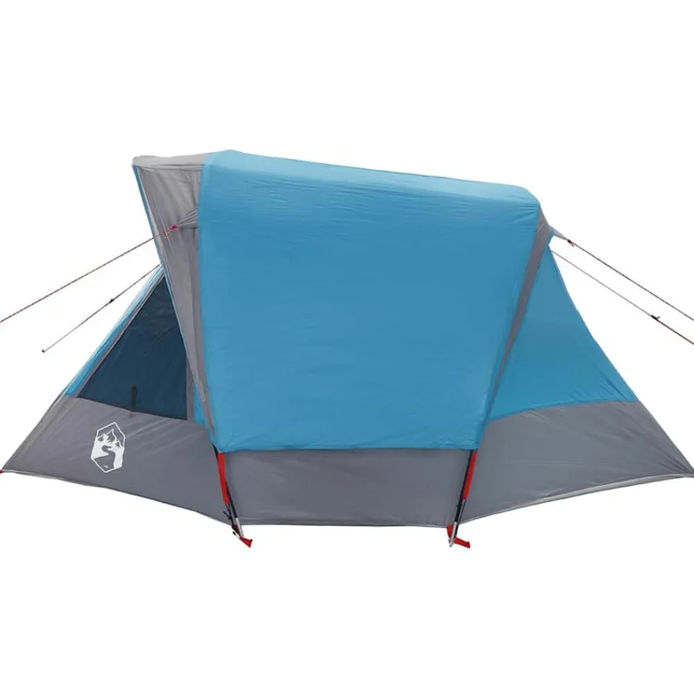 vidaXL Actividades Al Aire Libre-Tienda de campaña para 4 personas impermeable