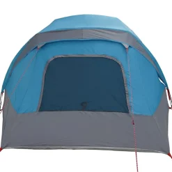 vidaXL Actividades Al Aire Libre-Tienda de campaña para 4 personas impermeable