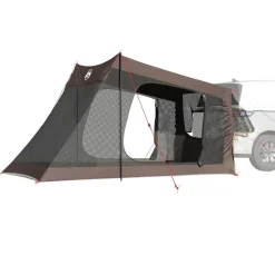 vidaXL Tienda de campaña para coche para 2 personas impermeable marrón Marr&oacute;n Clearance