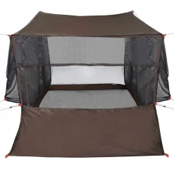 vidaXL Tienda de campaña para coche para 2 personas impermeable marrón Marr&oacute;n Clearance