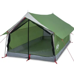 vidaXL Tienda de campaña para 2 personas impermeable Verde Clearance