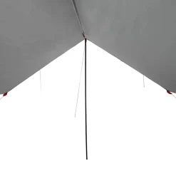 vidaXL Tienda de campaña para coche impermeable Gris y naranja Online