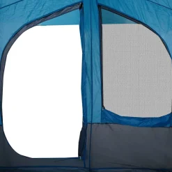 vidaXL Tienda de campaña para 5 personas impermeable Azul