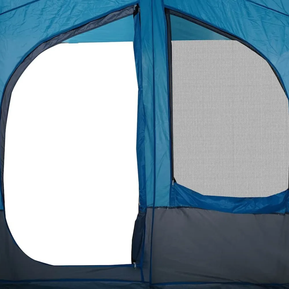 vidaXL Tienda de campaña para 5 personas impermeable Azul