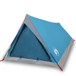 vidaXL Tienda de campaña para 2 personas impermeable Azul
